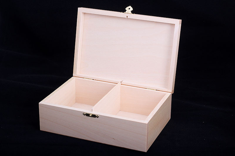Caja de ajedrez de madera para 5 piezas – Acabado en madera clara