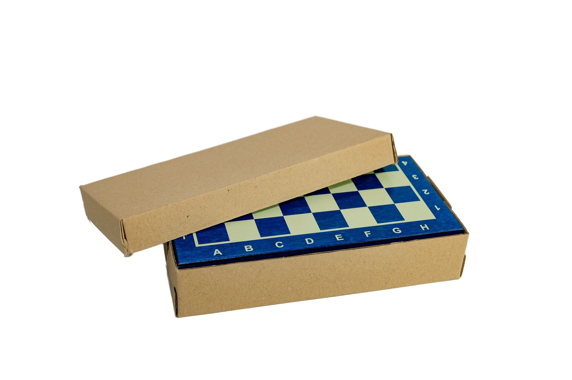 Mini ajedrez magnético de madera azul (1,18" King)
